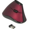 Ergonomiška vertikali optinė 5 mygtukų pelė 2,4 GHz bevielė DeLOCK raudona/juoda / 12528