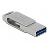 DLC STICK DELOCK USB 3.2 Gen 1 USB-C + Typ-A Speicherstick 128GB - Metallgehuse