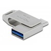 DLC STICK DELOCK USB 3.2 Gen 1 USB-C + Typ-A Speicherstick 128GB - Metallgehuse