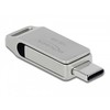 DLC STICK DELOCK USB 3.2 Gen 1 USB-C + Typ-A Speicherstick 128GB - Metallgehuse