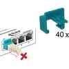 Delock Saugus klipas RJ45 Pradžia rinkinys 40 dalis (86446)