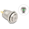 Delock Przycisk do montażu 12 mm 4 x złącze lutownicze LED žalia kropka