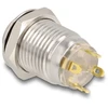 Delock Przycisk do montażu 12 mm 4 x złącze lutownicze LED žalia kropka