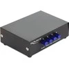 Delock RCA 1x4 / 4x1, juoda - 87637