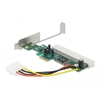 Delock Riser Karte PCI Express x1 zu 1 x PCI 32 Bit 5 V Slot Asmedia