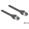 Delock Patchkabel RJ45 Cat.6 20 m Pilka (90676)