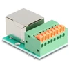 Delock RJ45 lizdas su mygtuku Cat.5e