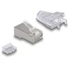 Delock DELOCK RJ45 Modularer Stecker Cat.6A mit Knickschutztülle
