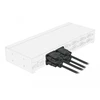 Delock RS-232 Kabelis szeregowy D-Sub9 gniazdo do gniazda Nullmodem su wąską obudową wtyku 5 m (86607)