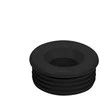 Haushalt Tarpmovė D50X25 mm, juoda