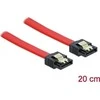 DELOCK Cable SATA 6 Gb/s 20cm tiesus/tiesus
