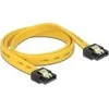DELOCK Cable SATA 6Gb/s 50cm tiesus/staigus metalinis