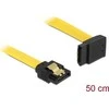DELOCK Cable SATA 6Gb/s 50cm aukštyn/tiesus metalinis