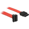 Delock SATA - SATA, 0.5m, Raudona (84220)