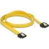 Delock SATA - SATA, 0.7m, Geltonas (82813)