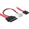 DELOCK kabelis SATA Sliml.All-in-One7+6pin 5V Bu