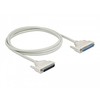 Delock DELOCK Serielles Kabelis D-Sub 37 Stecker zu Buchse 2 m