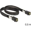 Delock BFP 8643 - BFP 8643, 0,5 m, juoda (83386)