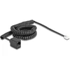 Delock Kabelis telefoniczny spiralny RJ11 Wtyk do RJ45 Lizdas 5 m Juodas (90114)