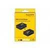 Skaitytuvas Delock DeLOCK USB 2.0 Card Reader for CF / SD / Micro SD / MS / xD / M2 memory cards, CF, MMC, MS Duo, MS Micro (M2), MicroSD (TransFlash), SD, xD, Juodas, 480 Mbit/s, USB 2.0, 43.5 mm, 56.6 mm