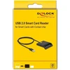 Skaitytuvas Delock DELOCK USB 2.0 Smartcard Kartenleser f�r Smartcards mit Kontaktchip