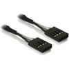 Delock USB 4 pin - USB 4 pin, 0.4m, Juodas (82426)