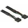 DELOCK Cable USB Pinhead Bu-Bu 10pin 50cm