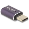 Delock USB-C adapteris, tamsiai violetinis korpusas