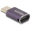 Delock USB adapteris 24 kontaktų USB-C (M) į 24 kontaktų USB-C (W) (60286)
