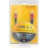 „Delock“ kabelis USB 3.0 A tipo kištukas > USB 3.0 B tipo kištukas 3 m Premium