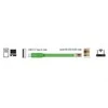 DELOCK Adapteris USB 2.0 Type-A prie Serial RS-232 RJ45 male / 62960