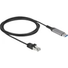 Delock USB LAN kabelis, USB Type-A į RJ45 Gigabit Ethernet 2 m