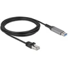 Delock Adapteris USB 3.0 Gigabit Ethernet Antracytowy, Juodas (60757)