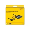 Delock vidinis 8,89 cm 3,5 colio USB 3.2 Gen 1 koncentratorius 4 portų (64166)