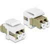 Delock Keystone Module LC dvipusis lizdas > daugiamodis lizdas