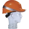 Oranžinis Delta Plus Diamond V apsauginis šalmas