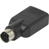 Adapteris DELTACO PS/2 male į USB female pelei ir klaviatūrai / USB-81
