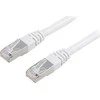 Kabelis DELTACO U/UTP, Cat6, 0.5m, 250MHz LSZH baltas / TP-60V