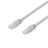 Deltaco DELTACO TP-65AU - Patchkabel - RJ-45 (han) til RJ-45 (han) - 5 m - UTP - CAT 6a - halogenfri - grå
