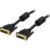 Goobay Kabelis DELTACO DVI dviguba jungtis, DVI-D, ha - ha, 2.0m / DVI-600A