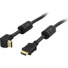 Kabelis Deltaco HDMI - HDMI 3m juoda (Deltaco HDMI-1030V - HDMI kabelis vinkletas)