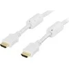 Kabelis Deltaco HDMI - HDMI 2m balta (HDMI- 1020A)