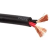 Velleman Deltaco HQ Power Speaker Cable – 2 x 2.50 mm² – 100 m – Juodas – Oxygen Free Copper