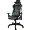 Deltaco žaidimų kėdė - PU oda, RGB (GAM-080)