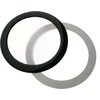 DEMCiflex dust filter 92mm, round – juodos it baltos spalvos