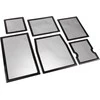 Demciflex dust filter set for Cooler Master HAF XM – juodos spalvos