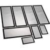 Demciflex dust filter set for Lian Li PC-O11 Air – juodos spalvos