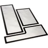 Demciflex dust filter set for PHANTEKS Enthoo Luxe - juodos spalvos
