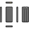 Powerbank Denver PQCA-10320 10000 mAh Juodas (PQCA-10320)