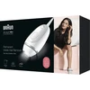 Depiliatorius Braun Braun Silk-expert Mini PL1124, plaukų šalinimo priemonė (balta/sidabrinė, su maišeliu + Venus Smooth)